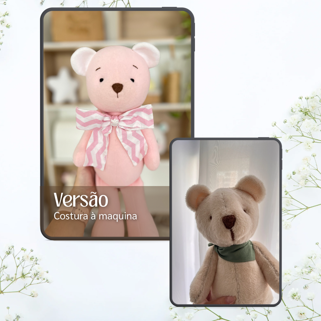 Curso Ursinho a maquina