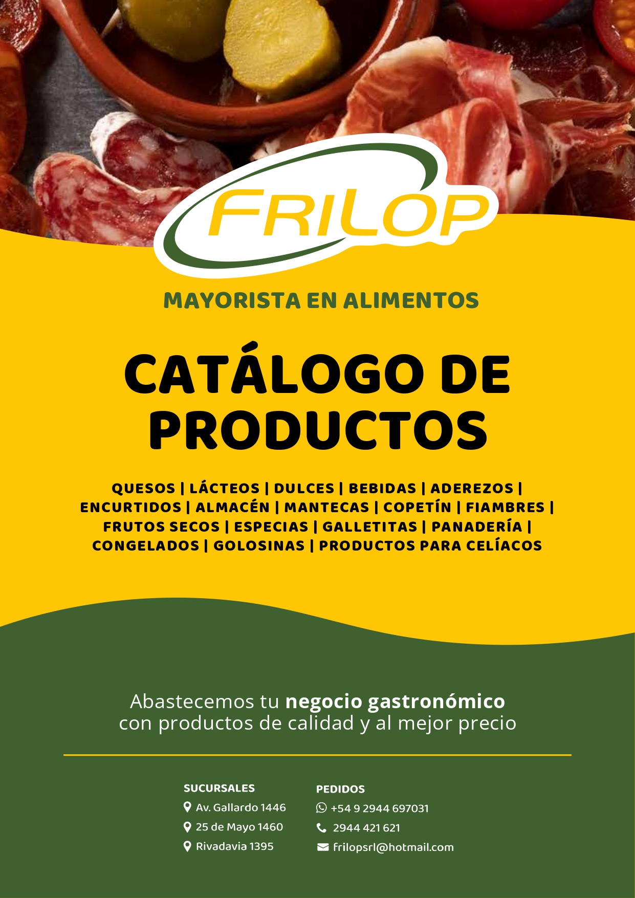 Catálogo FRILOP 2025 - Portada
