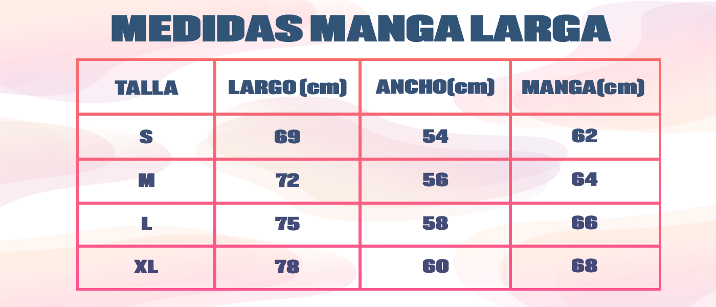 Manga larga