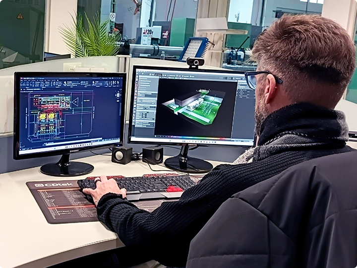 Ingeniería y modelado 3D de proyectos lumínicos en Frihel.