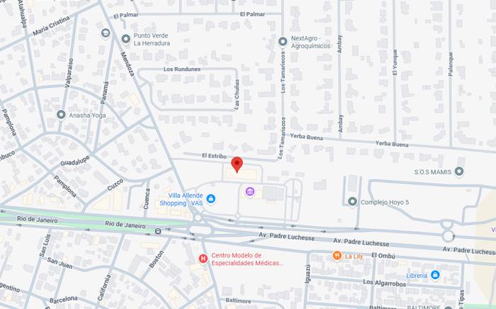 Mapa de VAS