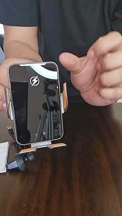 Soporte de celular para auto - demostración