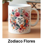 Canecas Zodíaco Flores