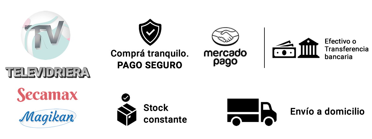 Televidriera, Secamax y Magikan