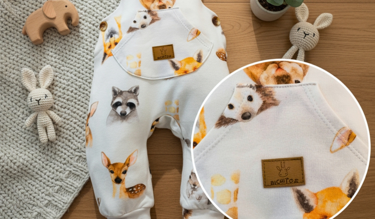 Etiqueta Bichitos detalle