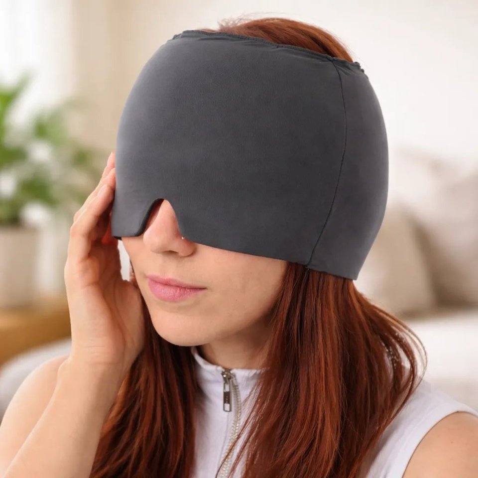 Gorro Laloz 360° en uso