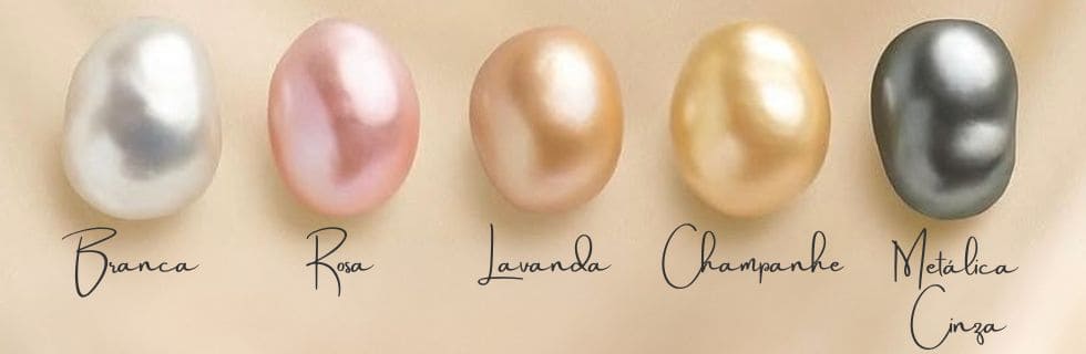 Cores de pérolas