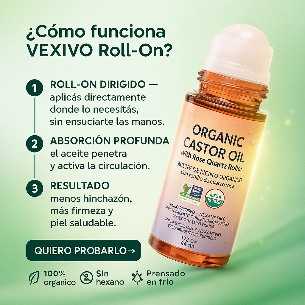 Cómo funciona Vexivo Aceite de Ricino