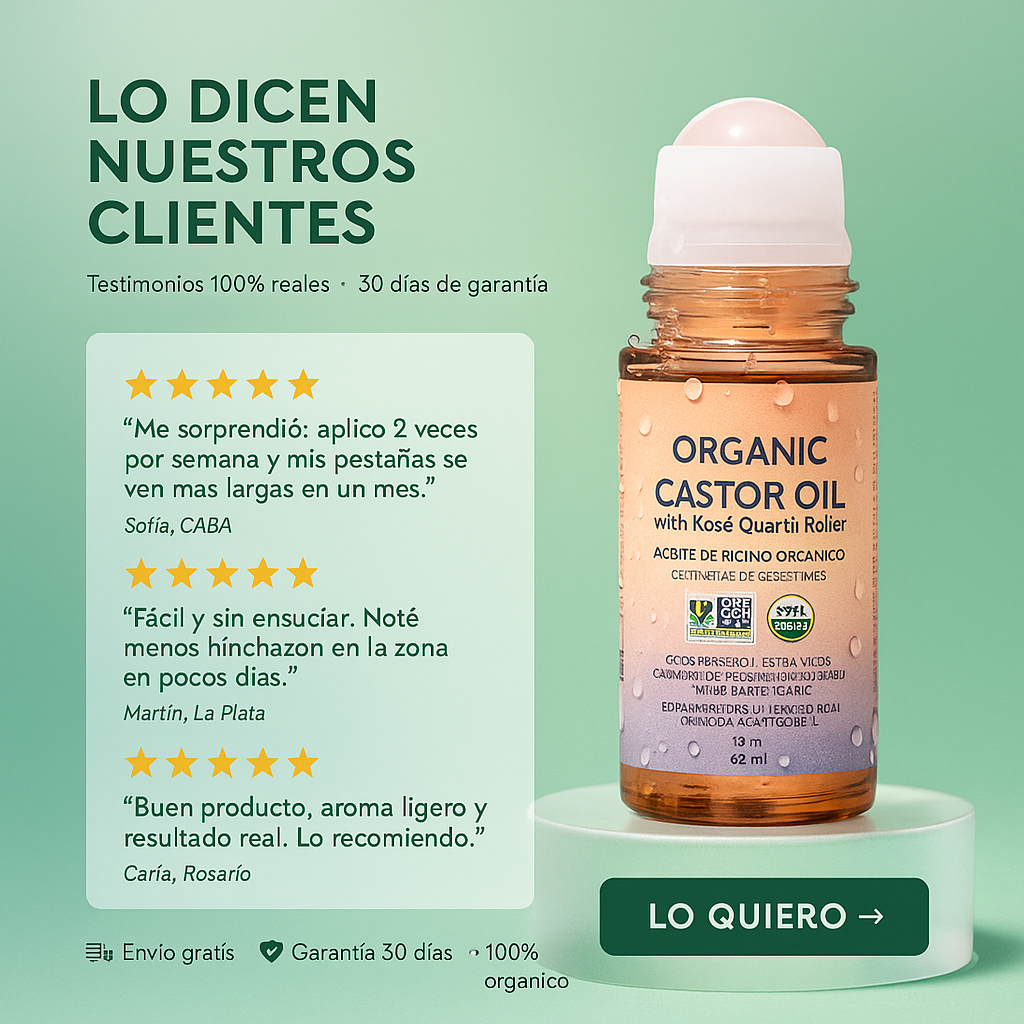 Resultados Vexivo Aceite de Ricino