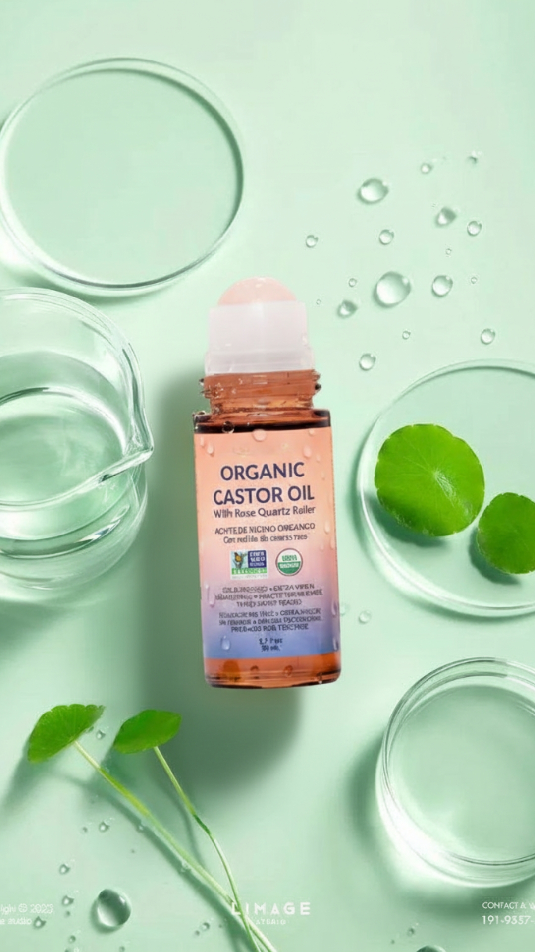 Vexivo Aceite de Ricino Roll-On Orgánico