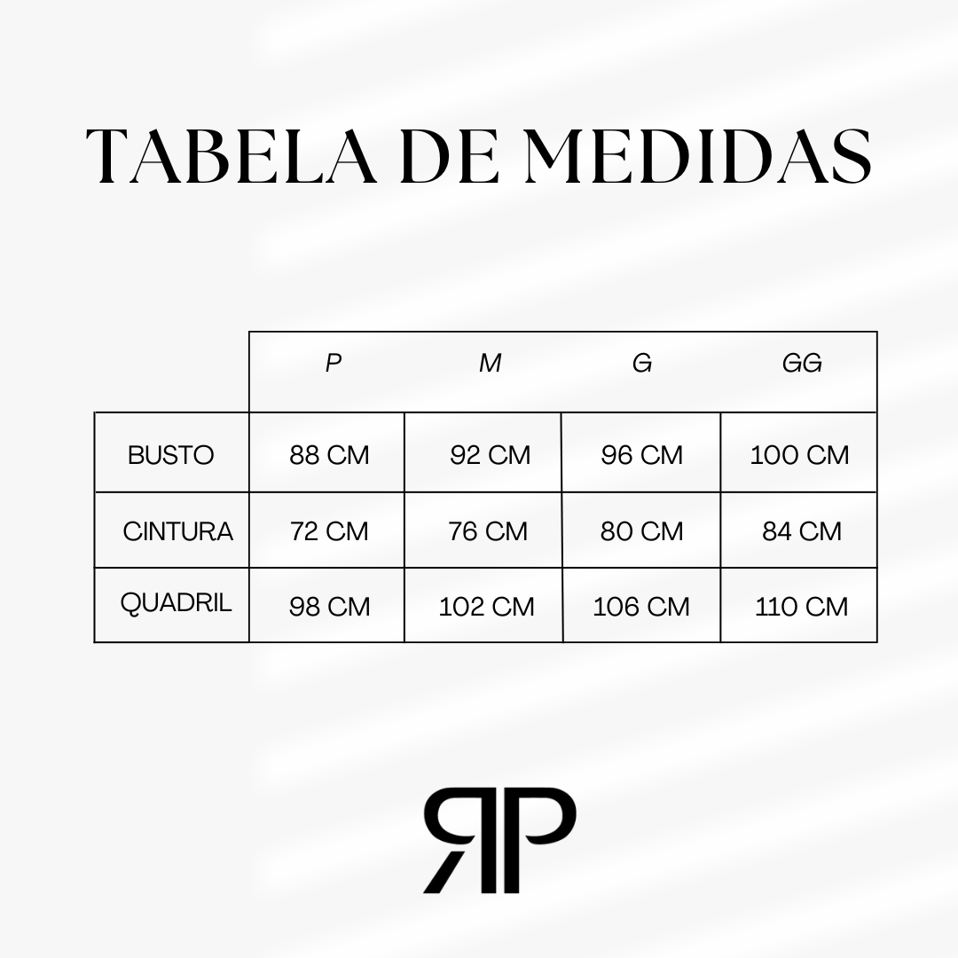 Tabela de Medidas