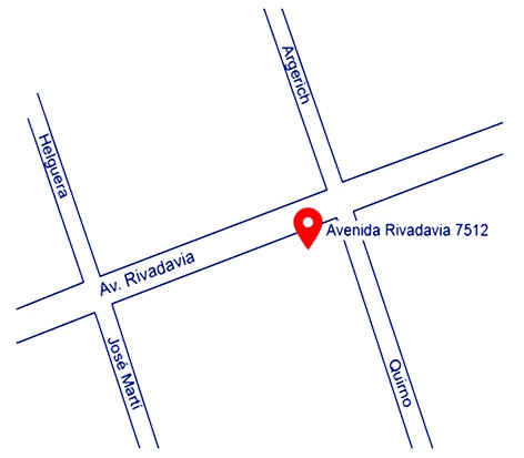 Mapa Google Av. Rivadavia 7512