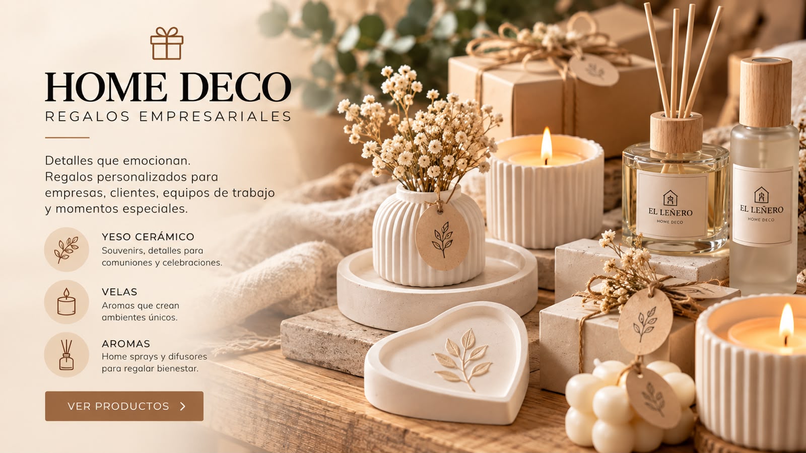 Regalos empresariales Home Deco