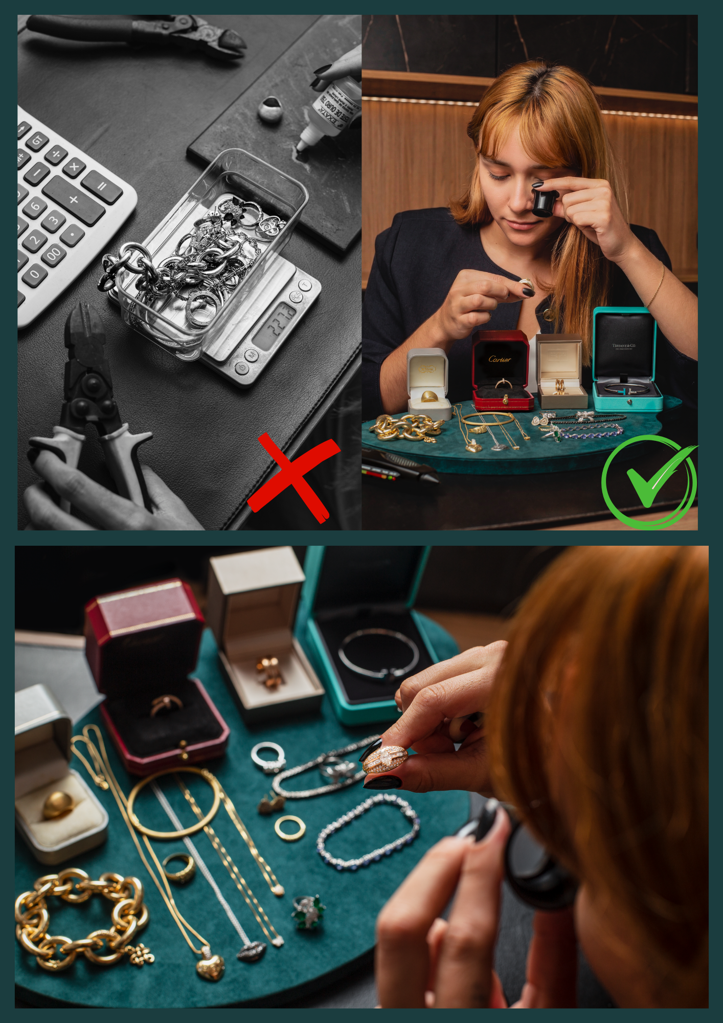 Venda suas joias com quem avalia muito além do peso e do grama, reconhecendo o verdadeiro valor de cada peça.