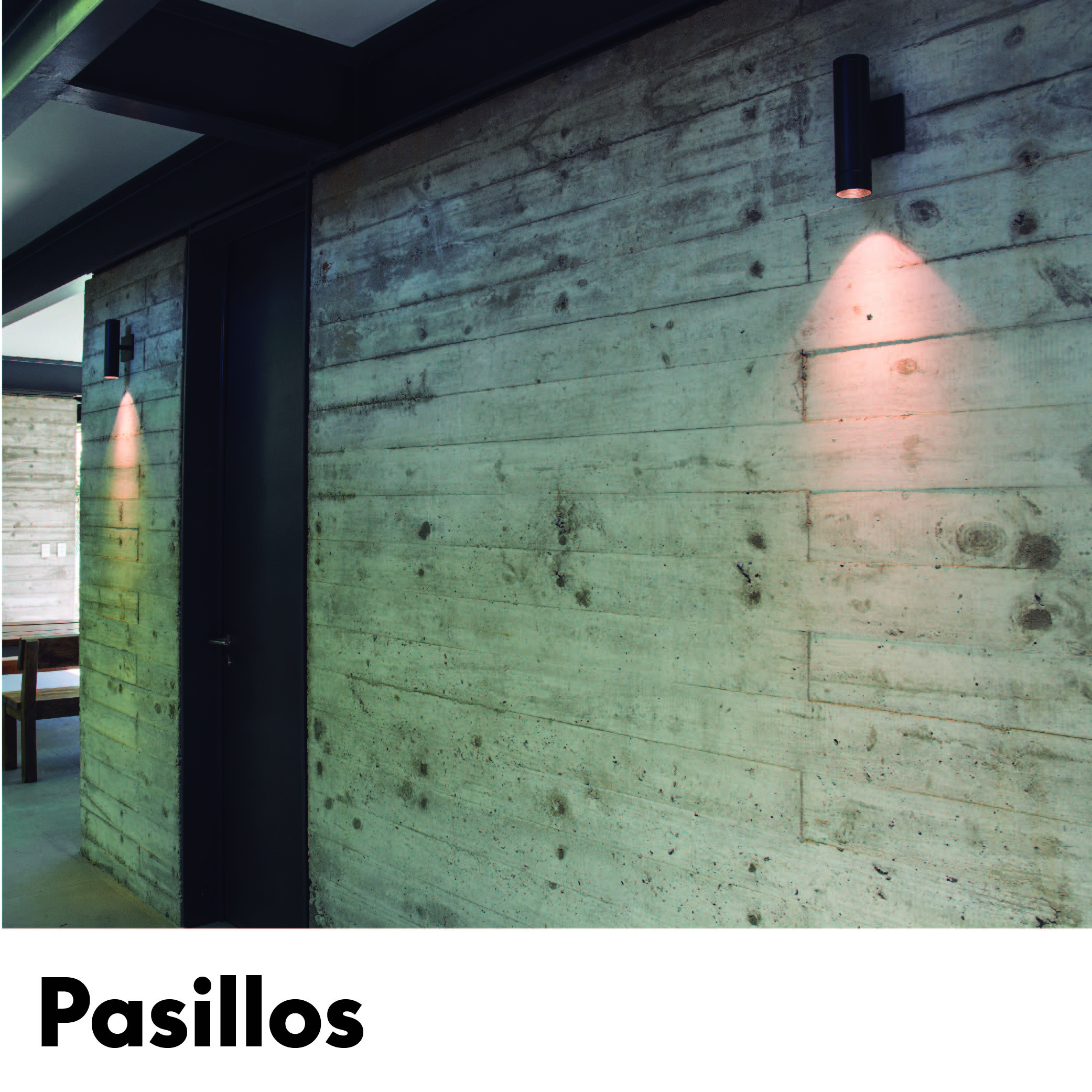 espacio pasillos