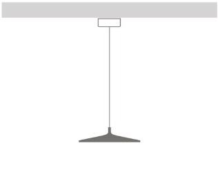 Lámpara colgante HiHat plato | LED | Luz directa