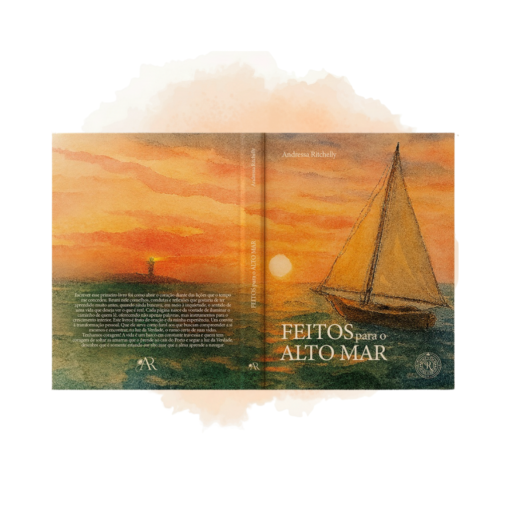 Capa e Contracapa do Livro Feitos para o Alto Mar