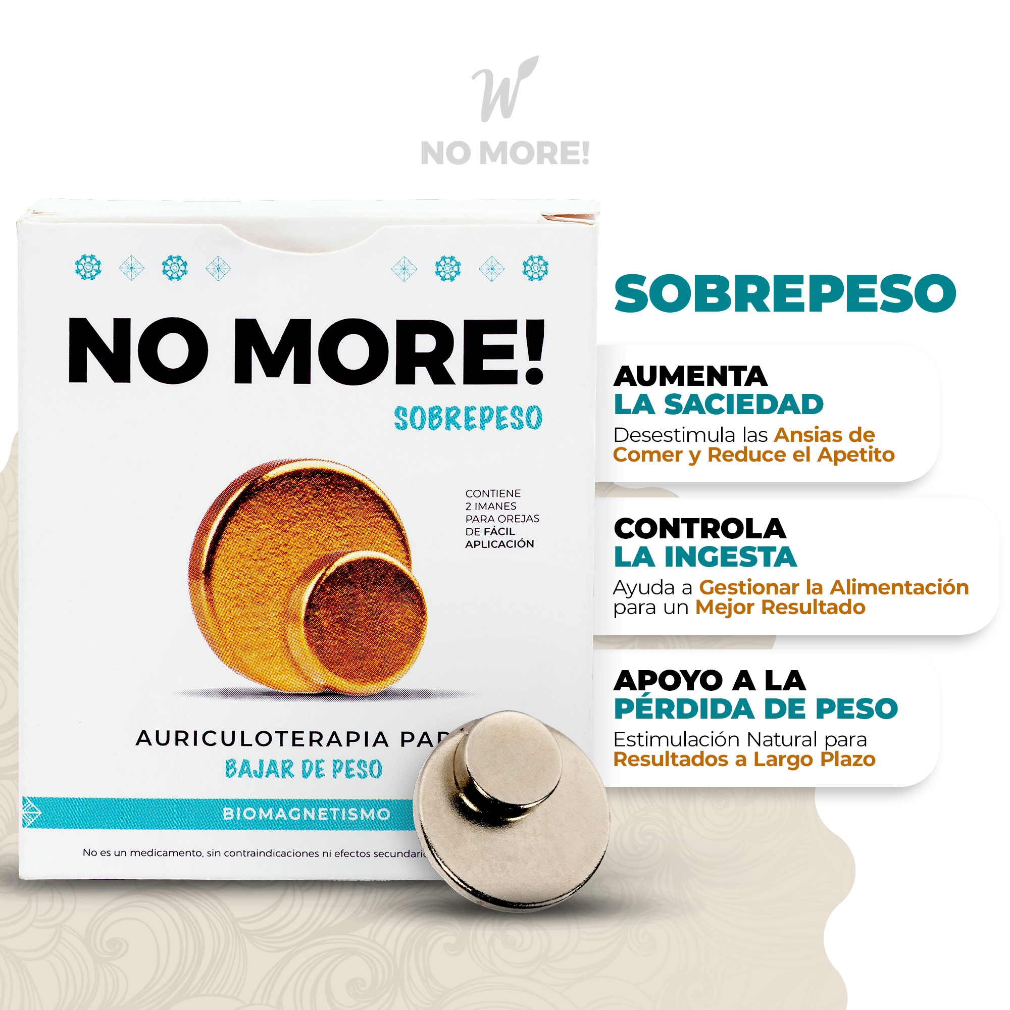 Manual de uso NO MORE! para bajar de peso