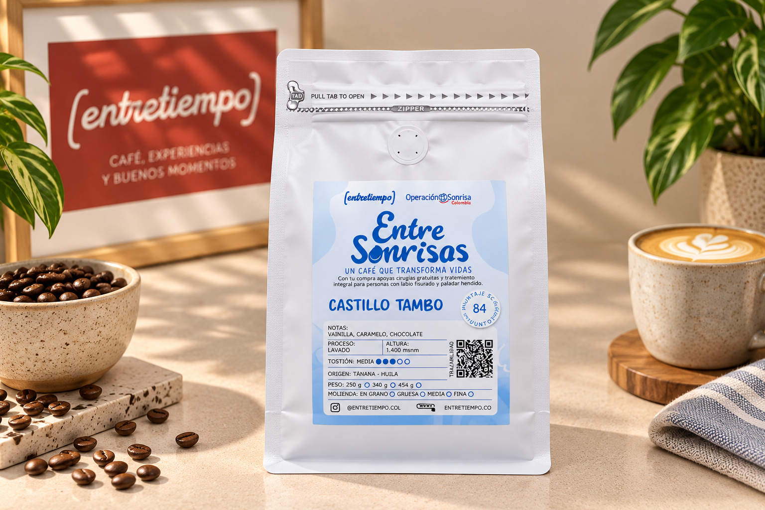 Café Entre Sonrisas, edición especial de Entretiempo y Operación Sonrisa Colombia