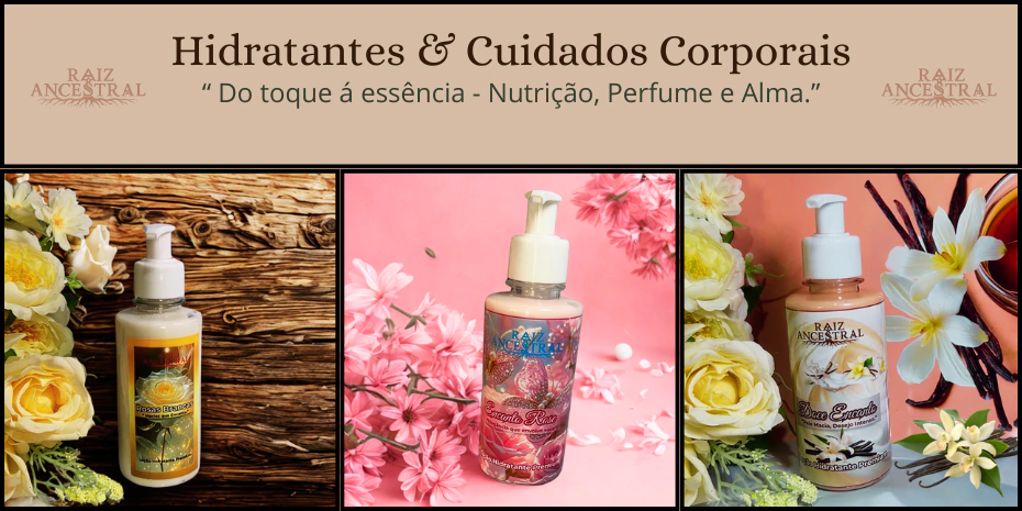 Banner da categoria Hidratantes & Cuidados Corporais