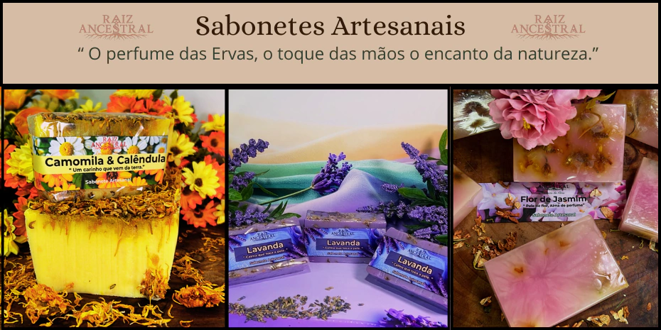 Banner da categoria Sabonetes Artesanais 