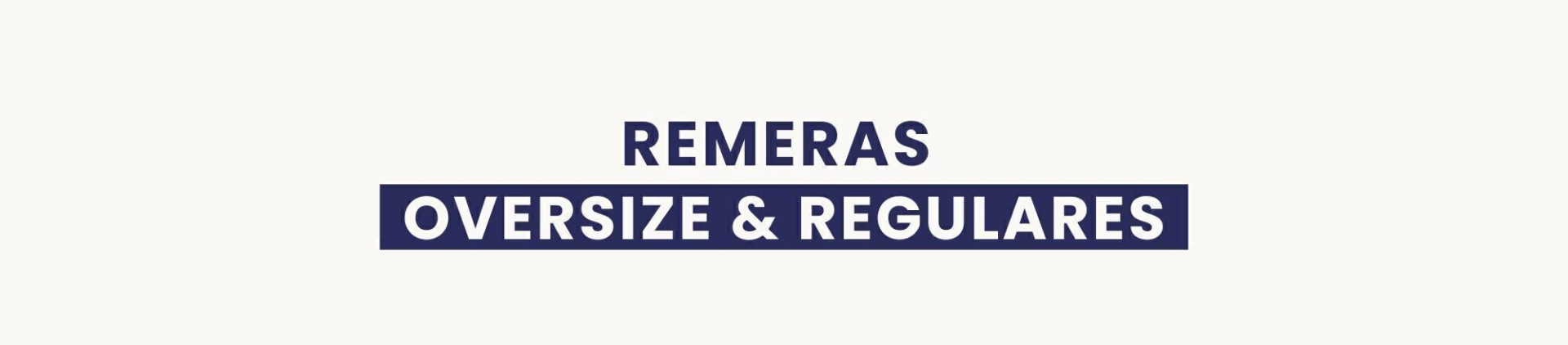 Banner de la categoría Remeras