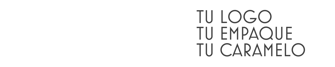 Tu logo, tu empaque, tu caramelo