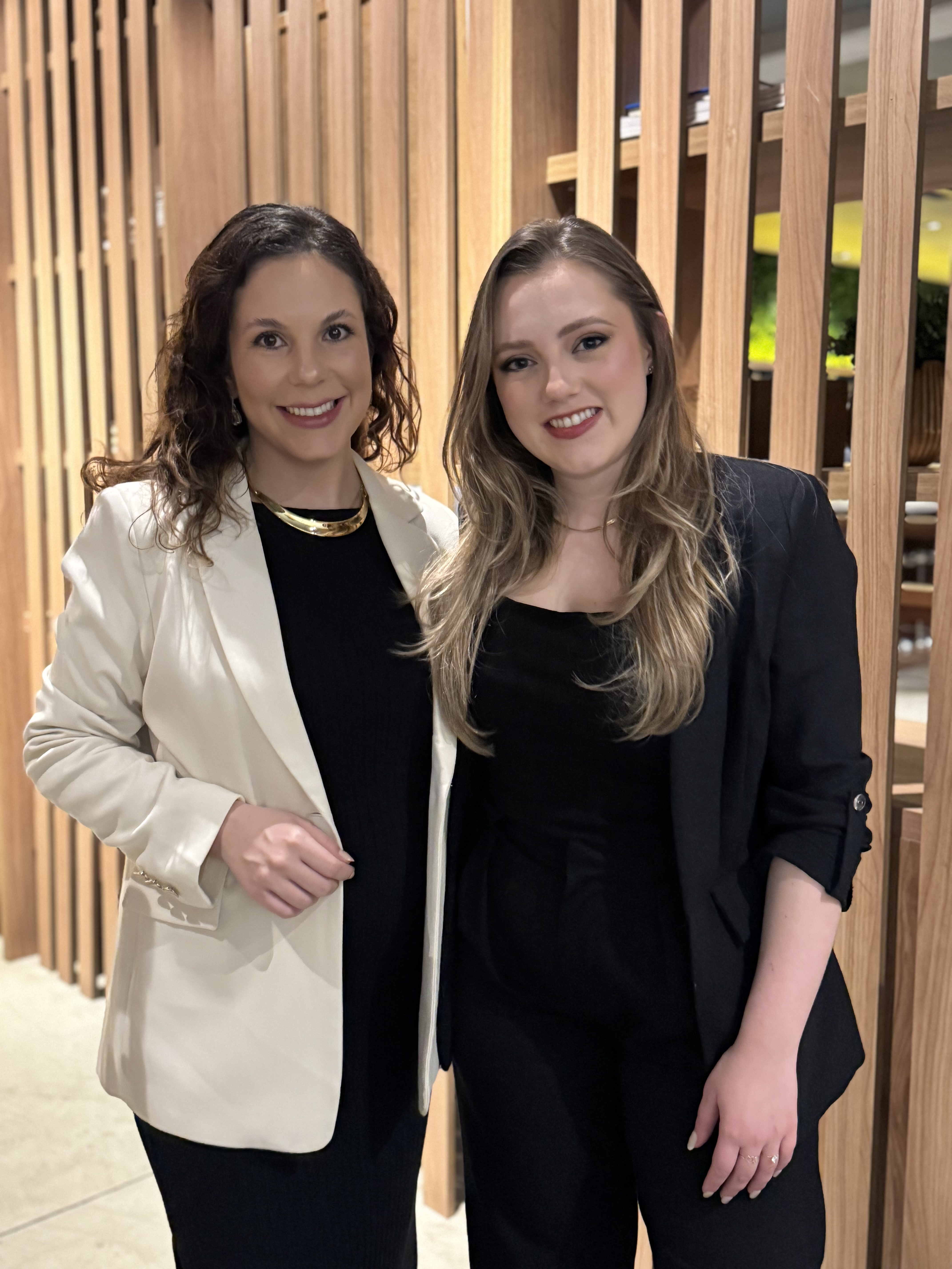 Bárbara Erlo Harb e Stéfani Battisti, fundadoras da Lah Be Beauty