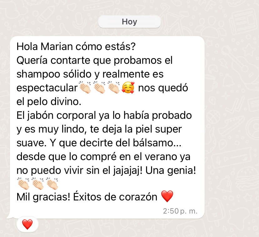 Testimonio de una clienta de Del Arca