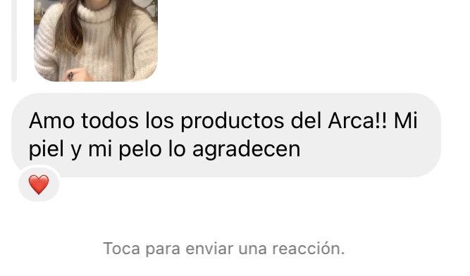 Testimonio de una clienta de Del Arca
