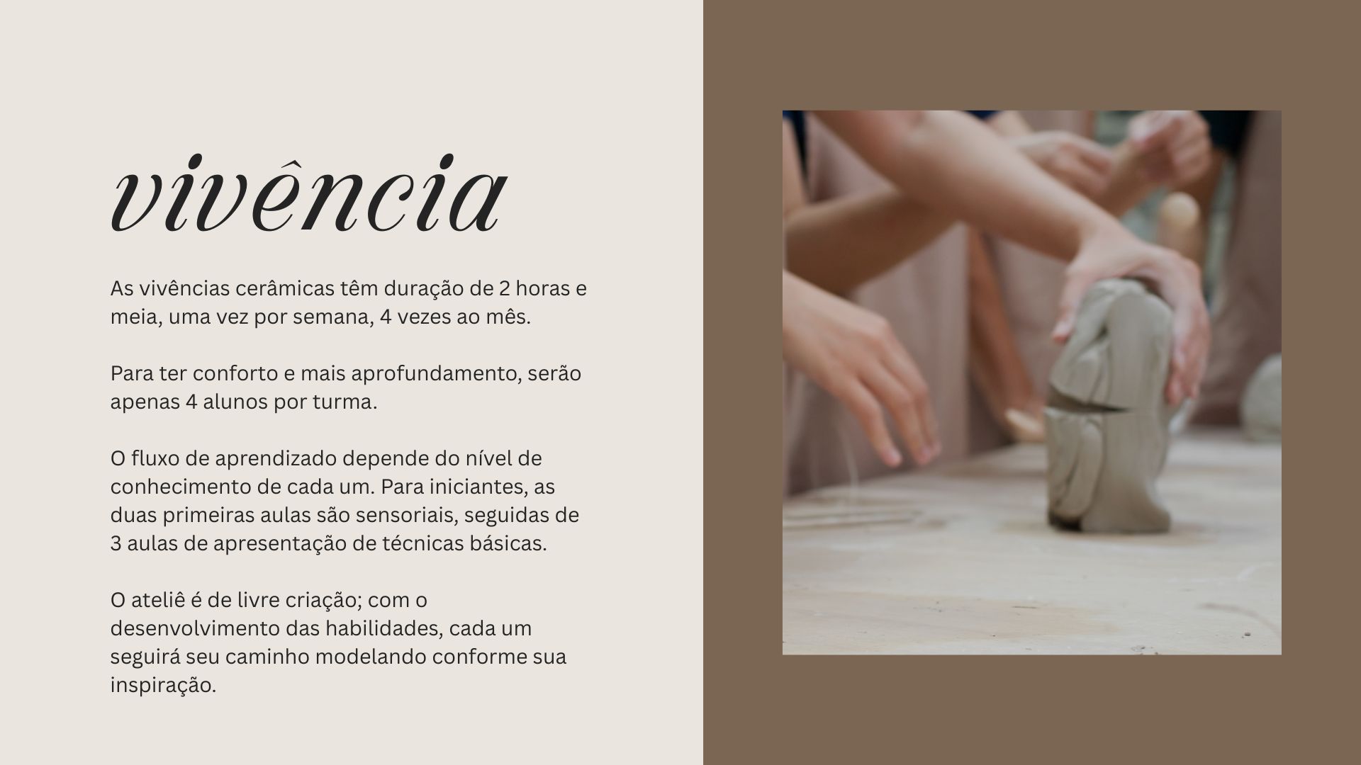 aulas semanais de ceramica comtemplo atelie de ceramica