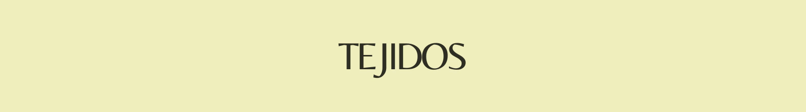 Banner de la categoría TEJIDOS