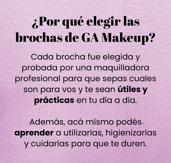 brocha para bronzer o contorno en polvo ga makeup x caro arjona