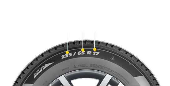 Medidas del neumático