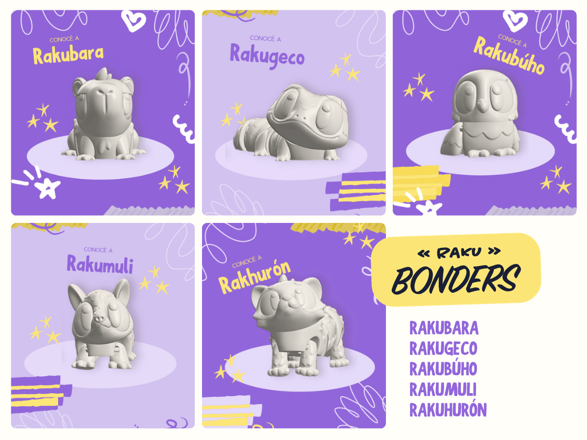 RakuBonders — kit creativo para pintar con marcadores acrílicos