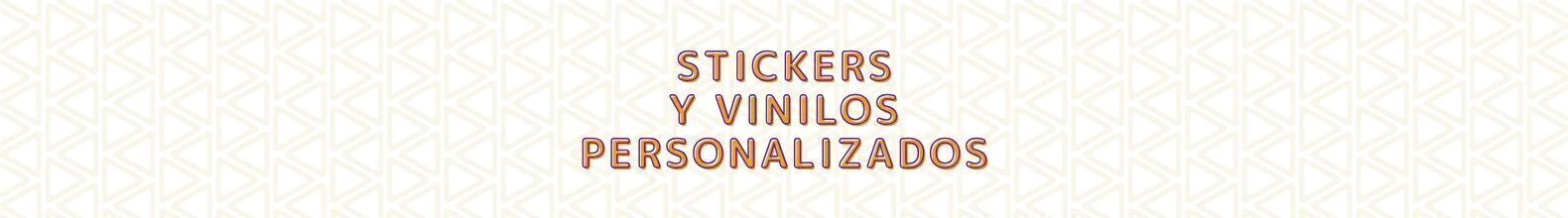 Banner de la categoría Stickers y vinilos