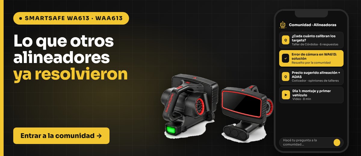 Guía Alineadora y ADAS SmartSafe