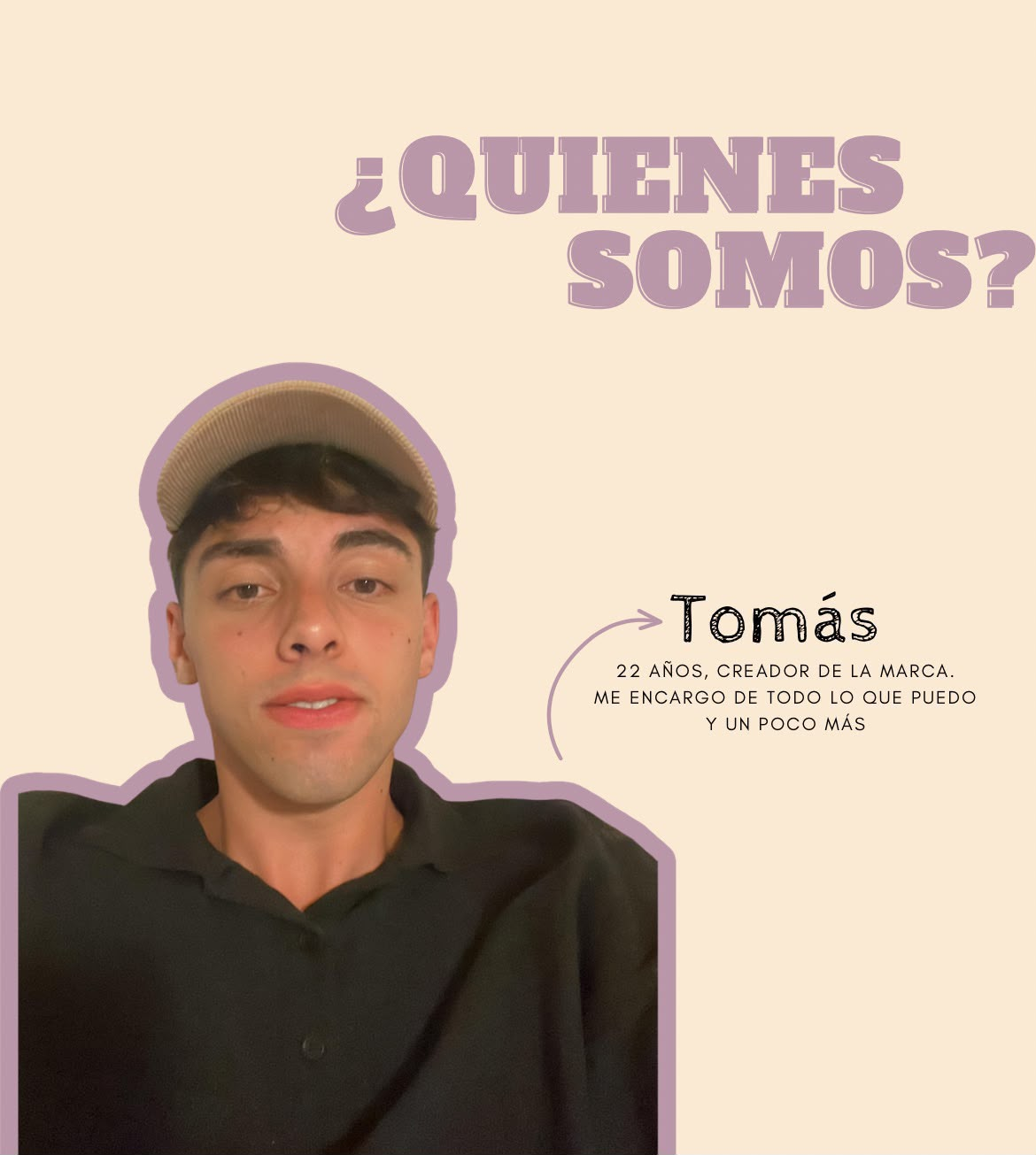 Quiénes somos: Tomás, creador de Jaz & Benny.