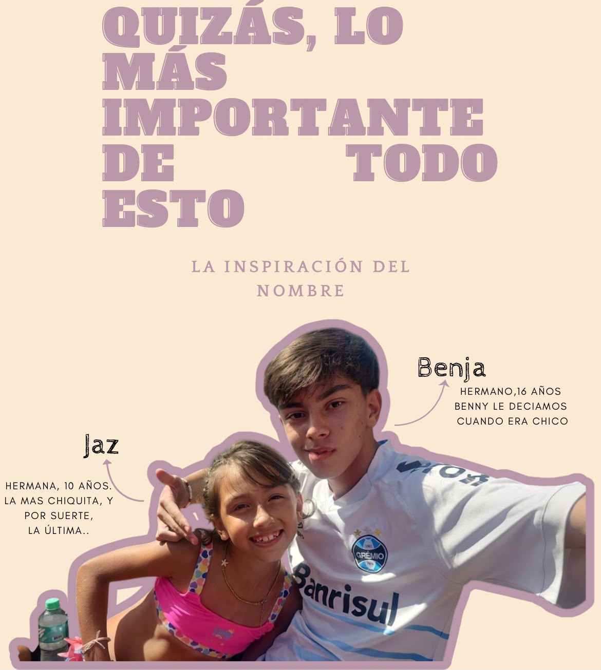 Jaz y Benja, inspiración del nombre Jaz & Benny.