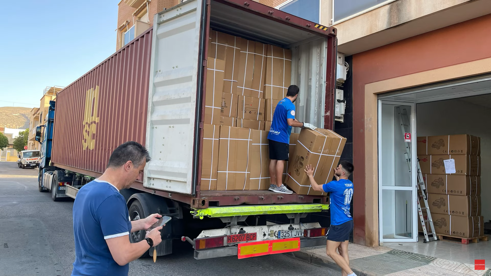 Importación y maquinaria industrial