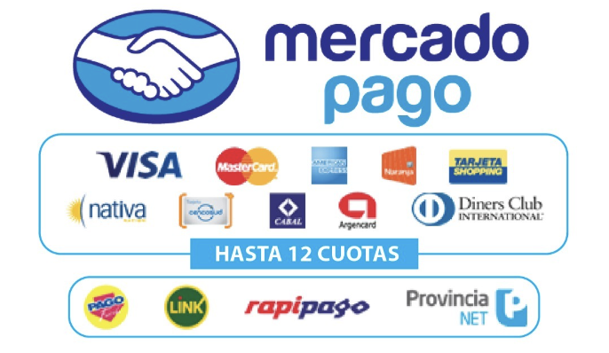Pagos seguros con Mercado Pago y tarjetas