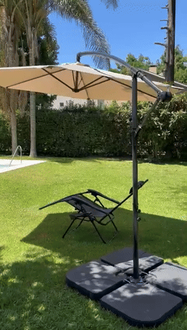 Sombrilla Ibiza 3M, detalle animado 1