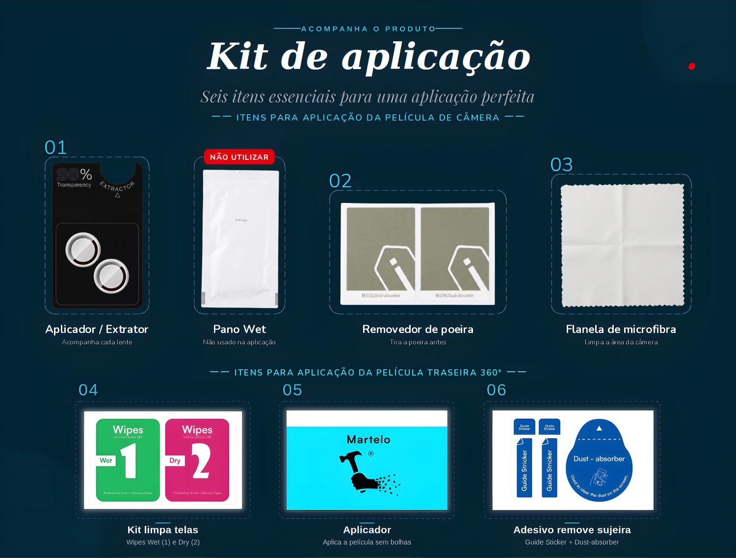 Kit de aplica&ccedil;&atilde;o Phone Store Shop