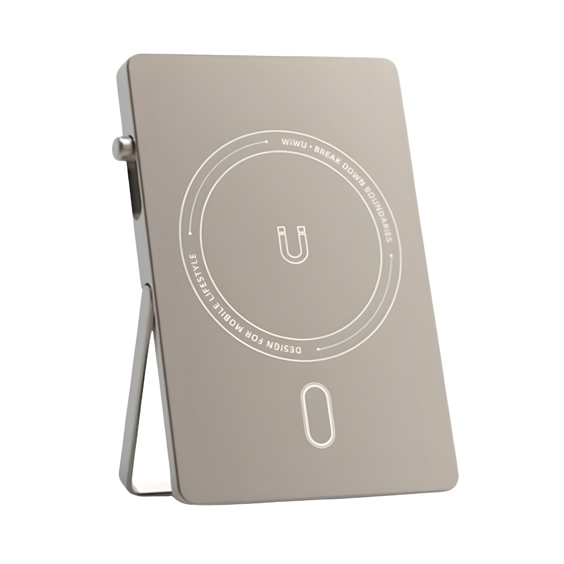 Porta-Cartão Fibra de Aramida Gold com MagSafe