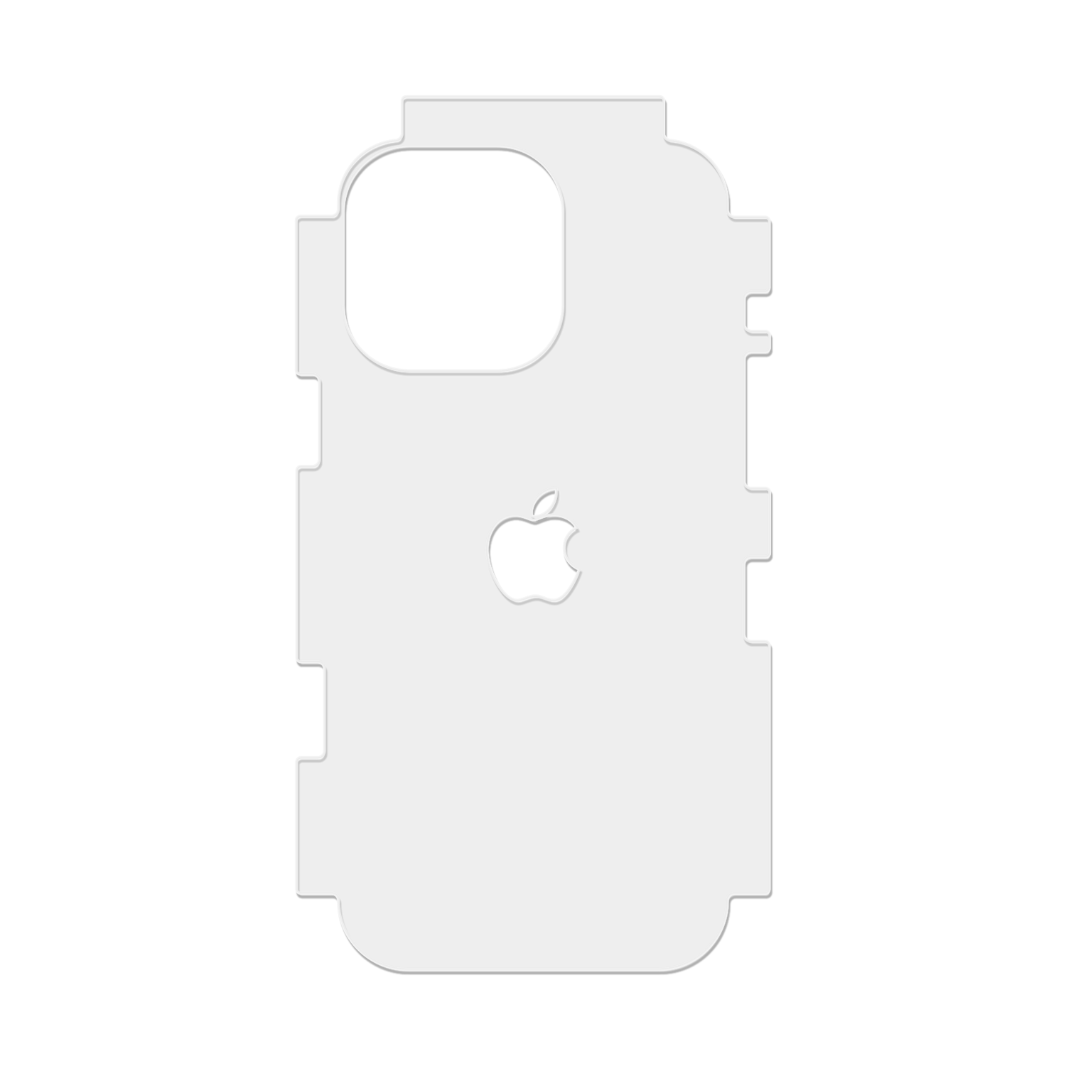 Pel&iacute;cula traseira 360&deg; TPH fosca para iPhone 16 Pro