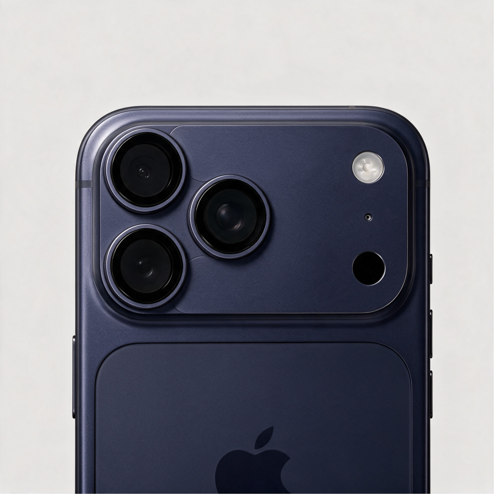 Película de câmera Azul aplicada no iPhone 17 Pro Max