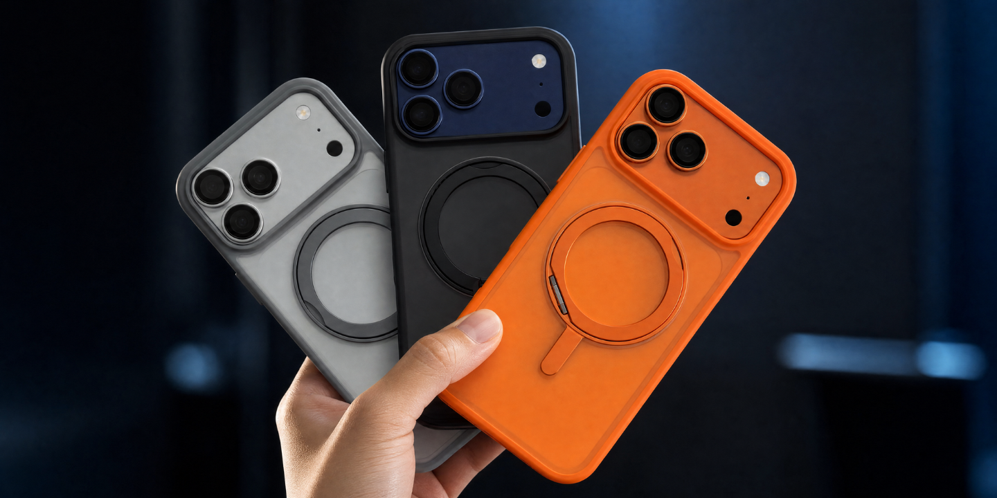 Acabamento fosco soft-touch da Case Armor Ultra