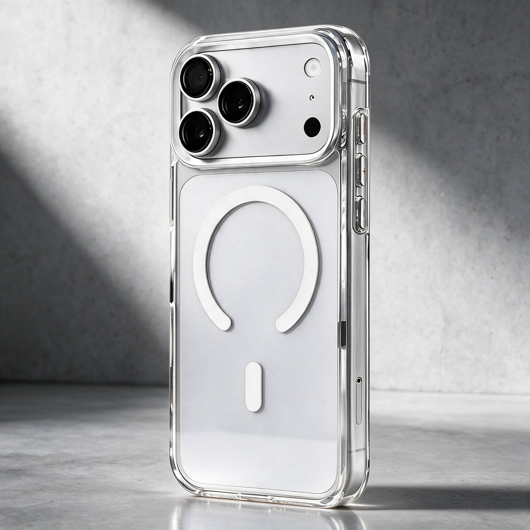 Case Invisible Ultra transparente para iPhone 17 Pro Max