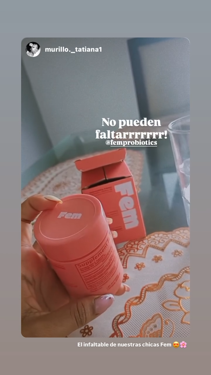 FEMPROBIOTICS carrusel 1