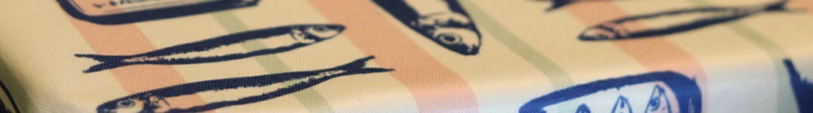 Banner da categoria Coleção Maré de Sorte - Estampa Sardinhas Retrô